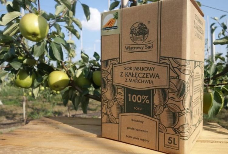 Sok jabłkowy z marchwią 5l